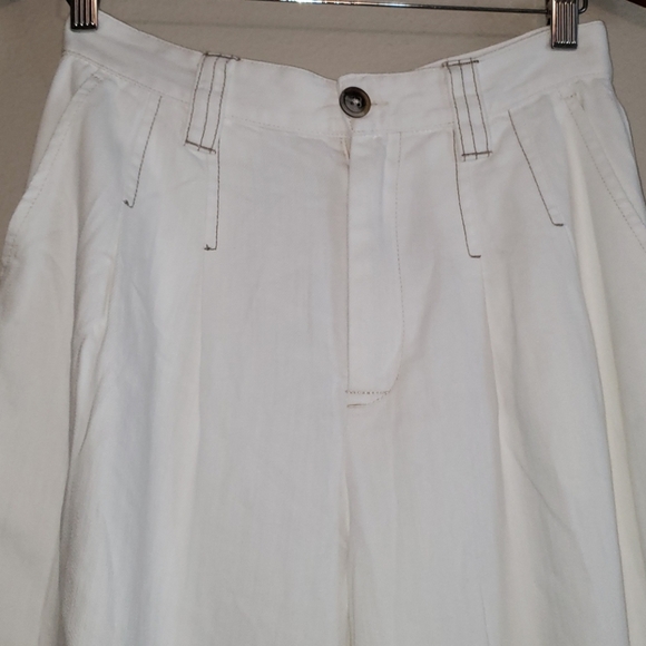 Free PeopleWomen's White Barcelona Balloon Pants - Picture 11 of 12